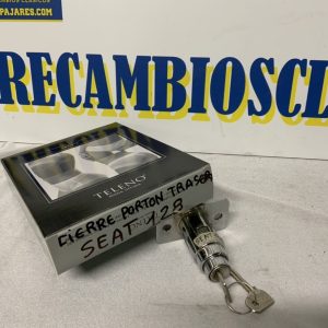 CIERRE CON LLAVE PORTON TRASERO SEAT 128