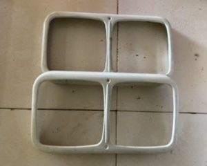 CERQUILLO BISEL FARO DOBLE, NEGRO, CROMADO O BLANCO CAMION PEGASO