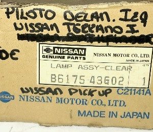 PILOTO DELANTERO IZQUIERDO NISSAN TERRANO I, NISSAN PICK UP