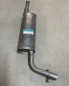 Escape Trasero Renault 14 GTL, GTS acero inoxidable