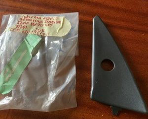 CUBIERTA ESPEJO RETROVISOR INTERIOR IZDO MERCEDES W201 OEM 2017251711
