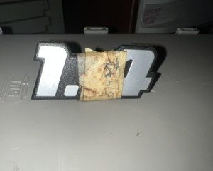 ANAGRAMA 1.4 LADO DERECHO SEAT RONDA, SEAT CLASICO