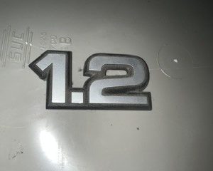 ANAGRAMA ADHESIVO 1.2 SEAT IBIZA, MALAGA