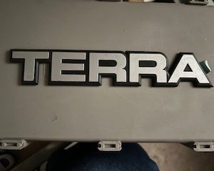ANAGRAMA ADHESIVO TERRA, SEAT TERRA