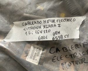 CABLERIA MOTOR ELÉCTRICO CITROEN XSARA II 1.6i, 16V 110, OEM 6558CY
