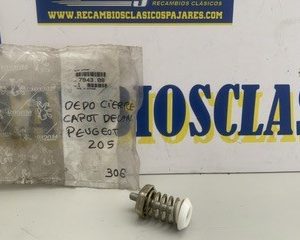 DEDO CIERRE CAPOT DELANTERO PEUGEOT 205, OEM 7943.08