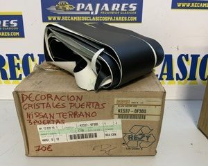 PEGATINAS CRISTALES PUERTAS NISSAN TERRANO 3 PUERTAS, OEM KE537-0F300