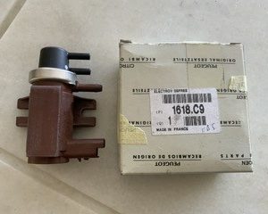 ELECTROVÁLVULA SOLENOIDE PRESIÓN TURBO CITROEN PEUGEOT OEM 1618C9