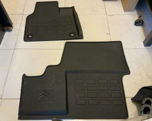 JUEGO ALFOMBRAS GOMA CITROEN JUMPY, SPACE TOURER, DISPATCH